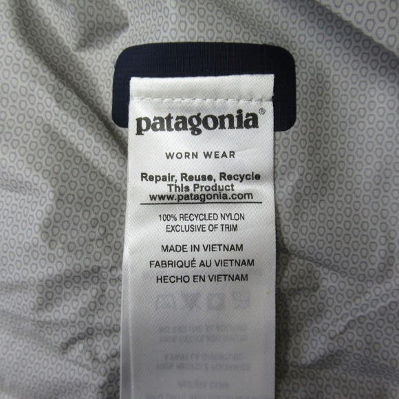 Patagonia Torrentshell Jacket Mens XXL Blue 2.5L Waterproof Full Zip Hood Pack - Picture 5 of 15